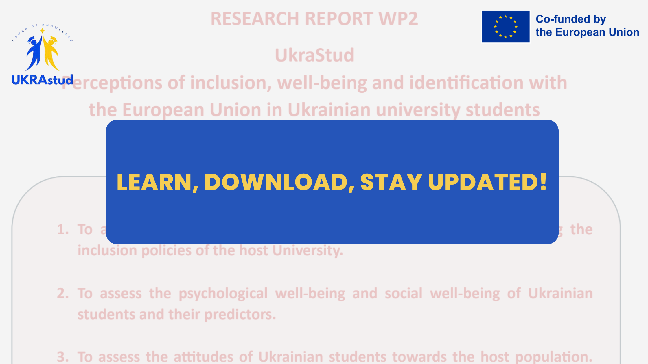 Learn, download, stay updated!